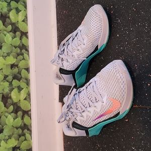 Nike Metcon 6 size 8M 9.5W White Teal sole Free Shipping